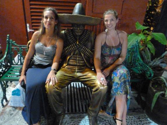 Esse mexicano se deu bem! (Playa del Carmen, na península do Yucatán, no México)